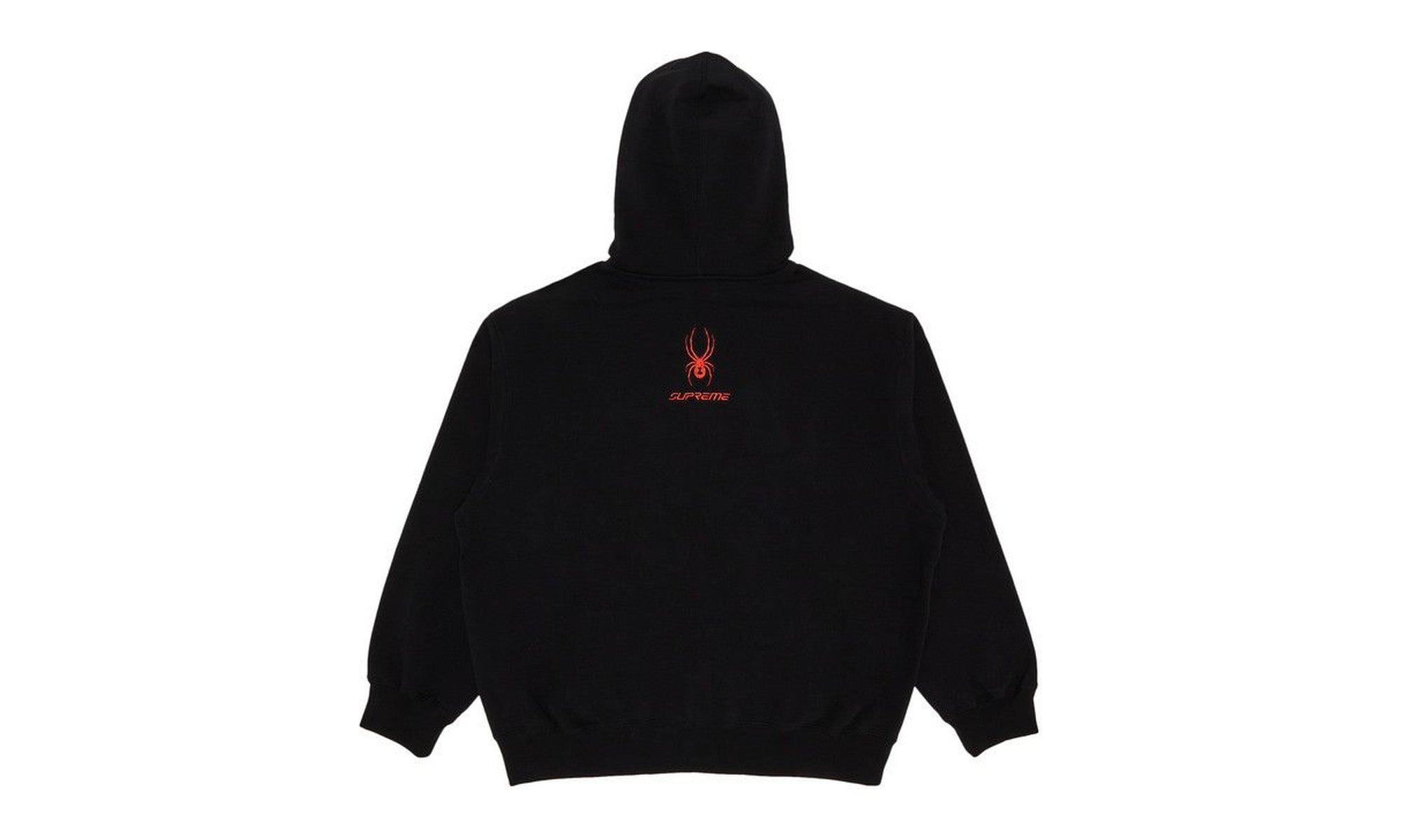 Supreme x Spyder Zip Up Hooded Sweatshirt Black