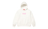 Supreme Box Logo Hooded Sweatshirt White