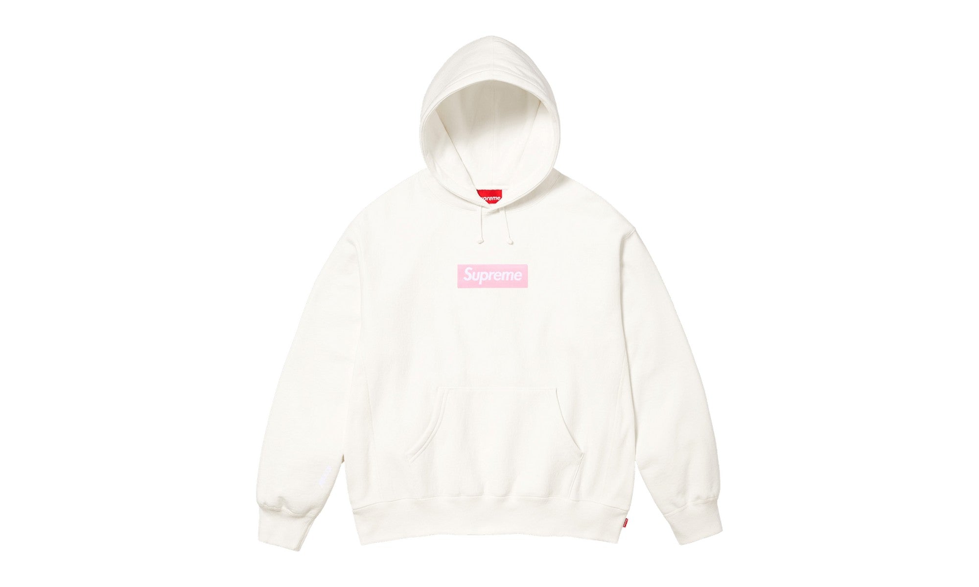 Supreme Box Logo Hooded Sweatshirt White