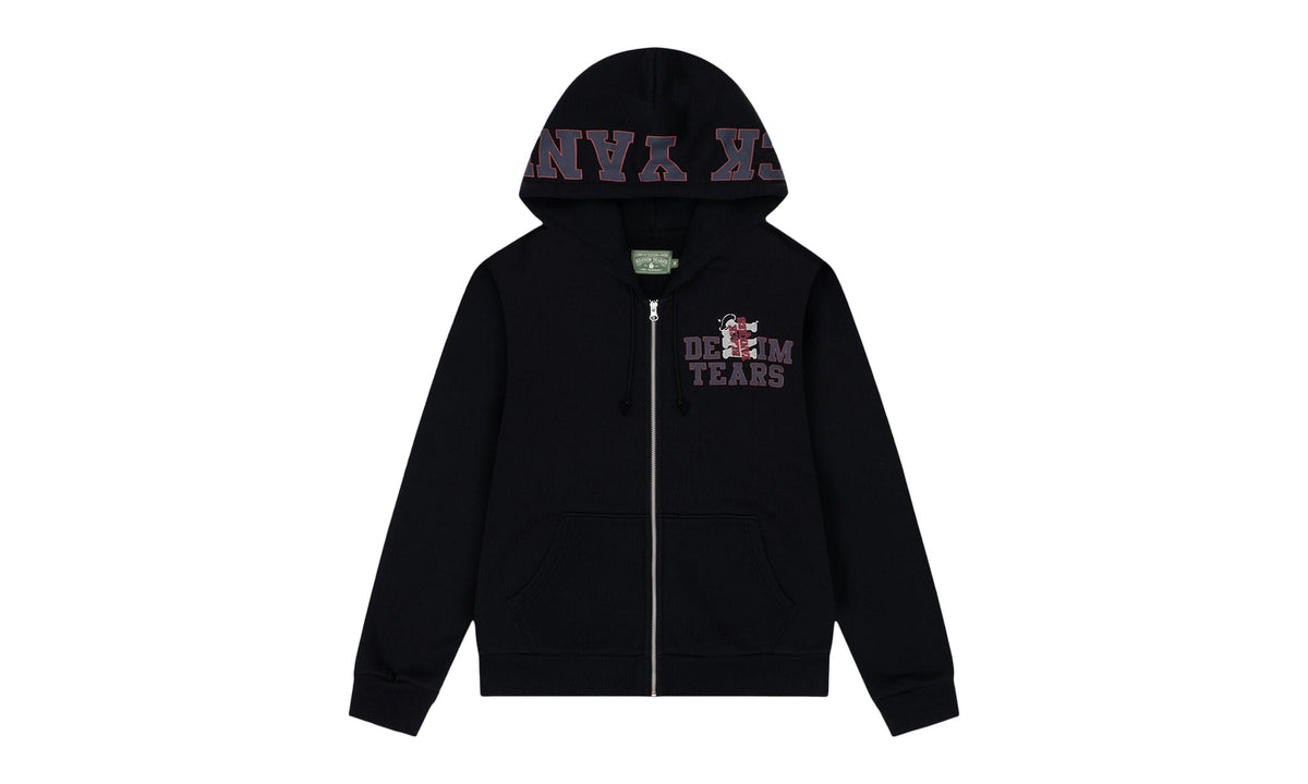 Denim Tears Yankees Zip Hoodie Black