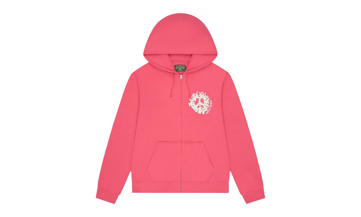 Denim Tears Denim University Zip Hoodie Pink