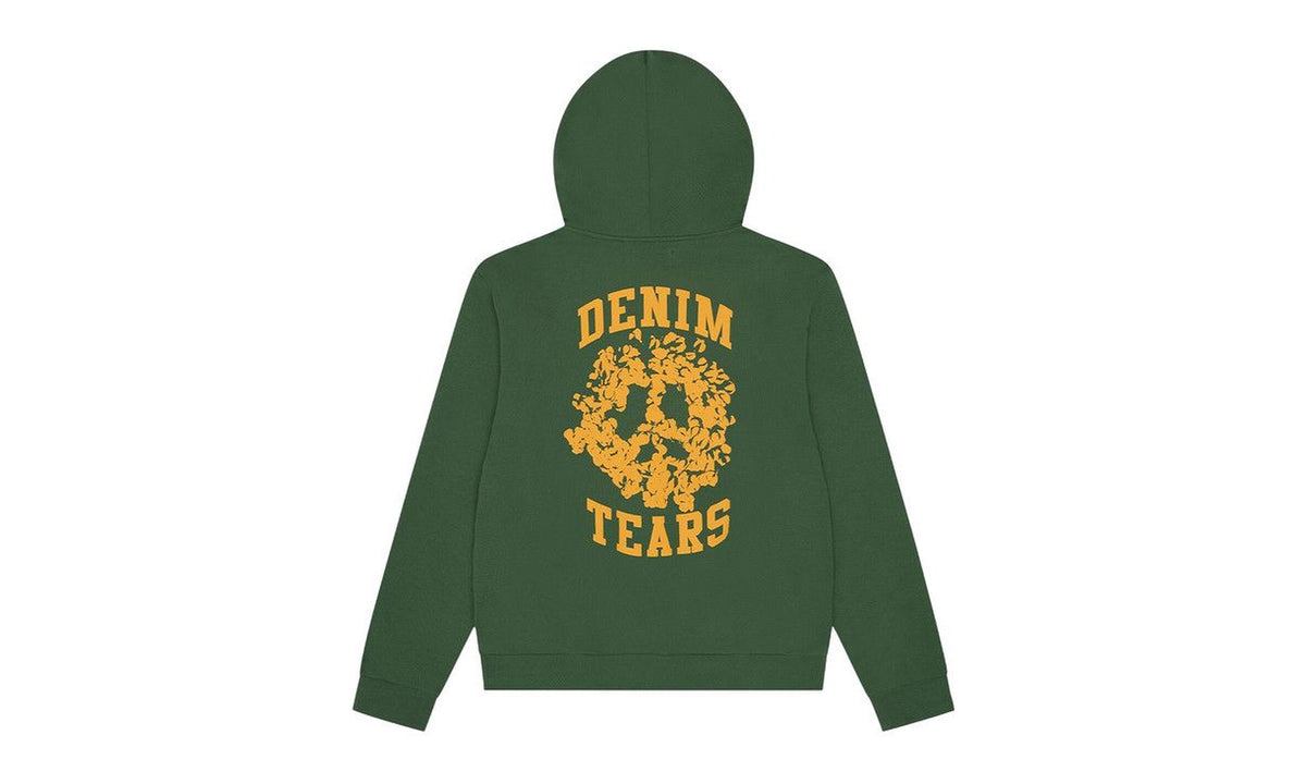 Denim Tears Denim University Zip Hoodie Green