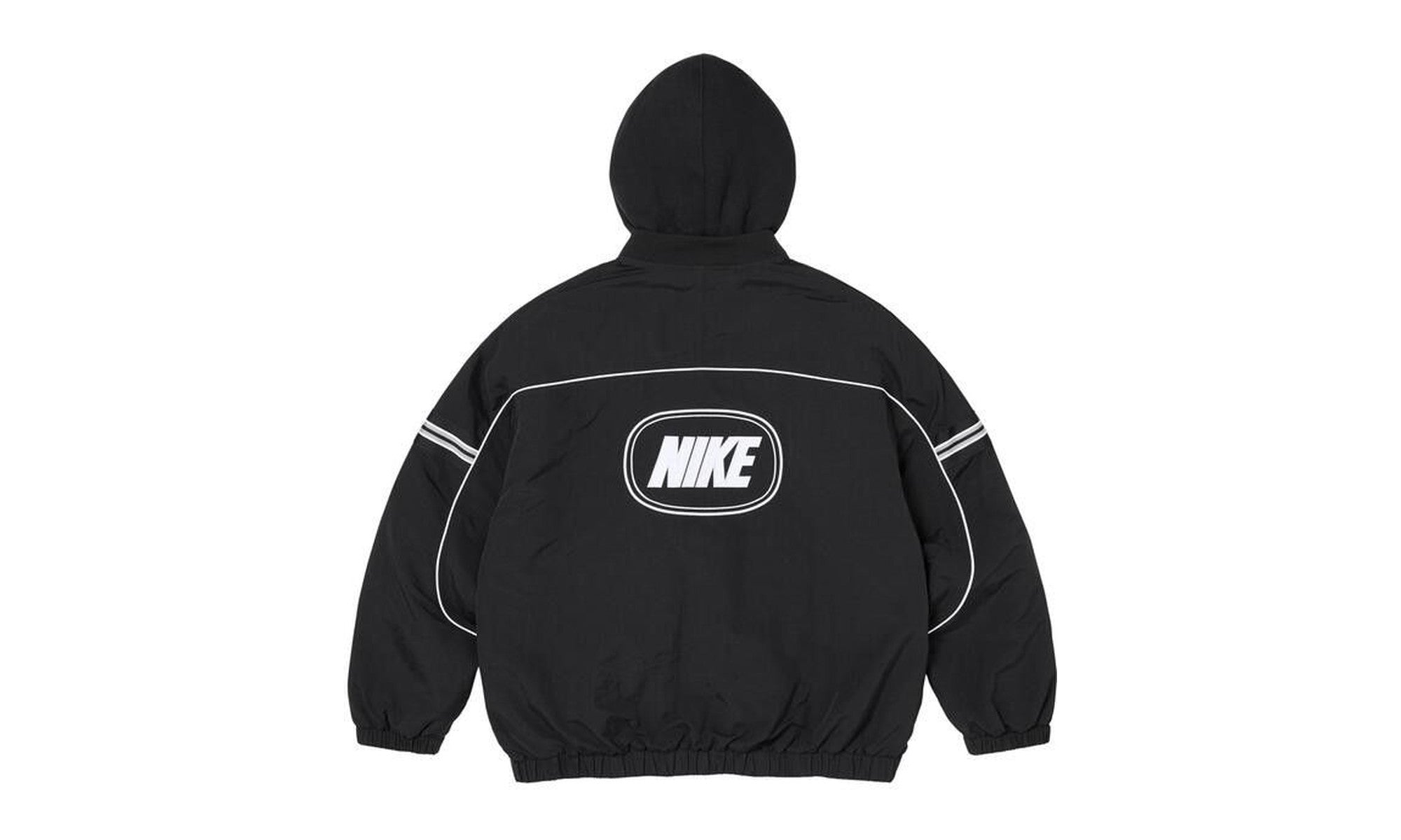 Supreme x Nike Nylon Hooded Jacket Black | Shade Studios