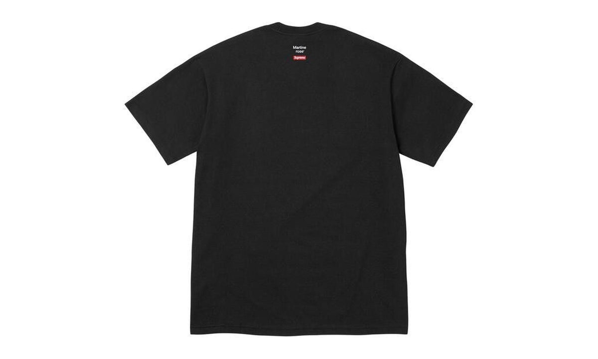 Supreme x Martine Rose Champion Tee Black