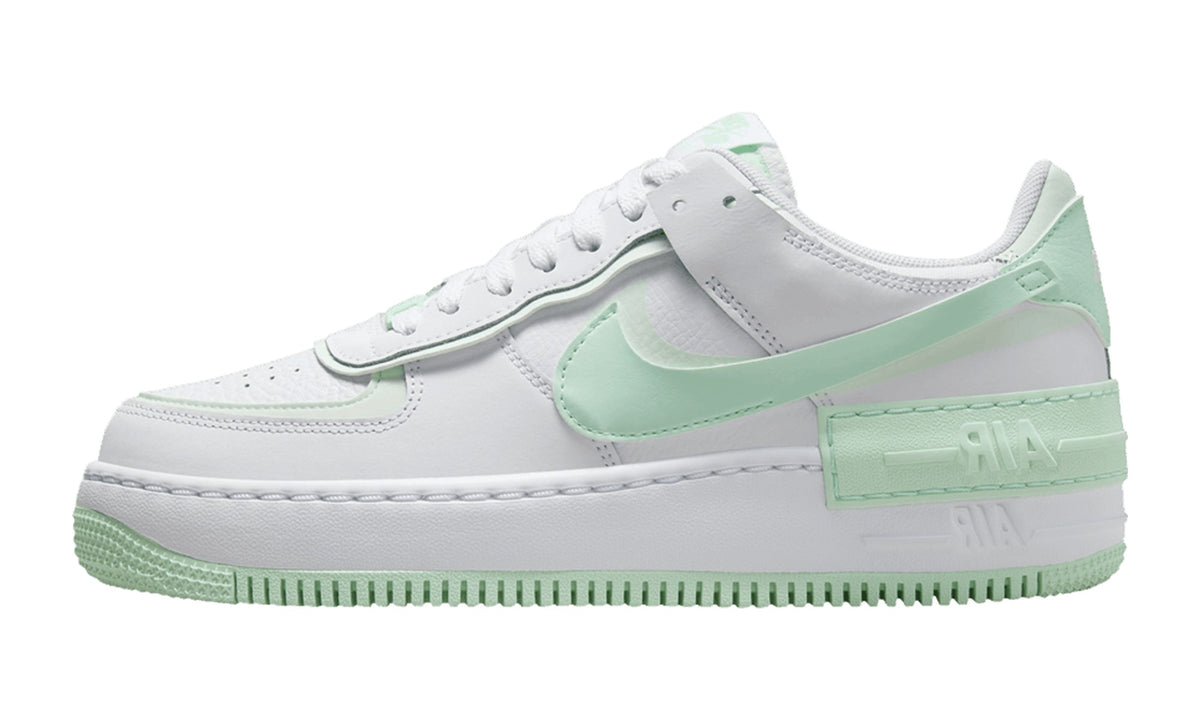 Nike Wmns Air Force 1 Shadow White Barely Green