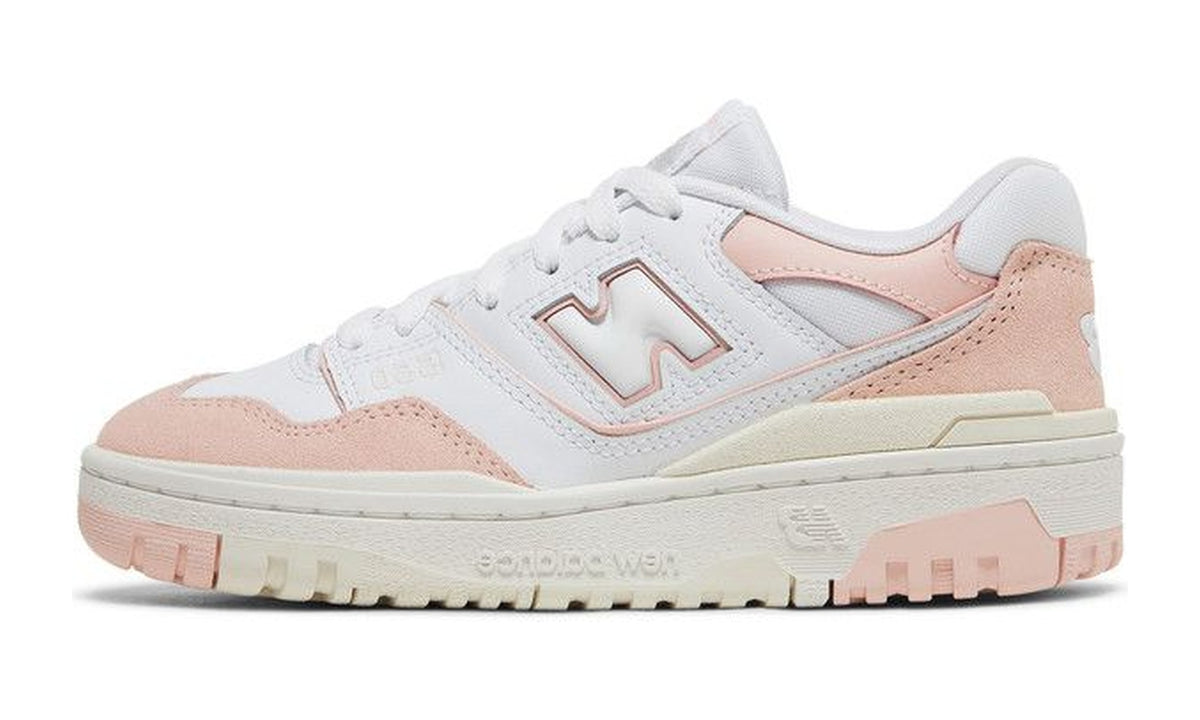 New Balance 550 Big Kid Pink Sand White