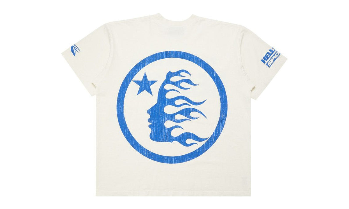 Hellstar Beat Us! T-Shirt White/Blue