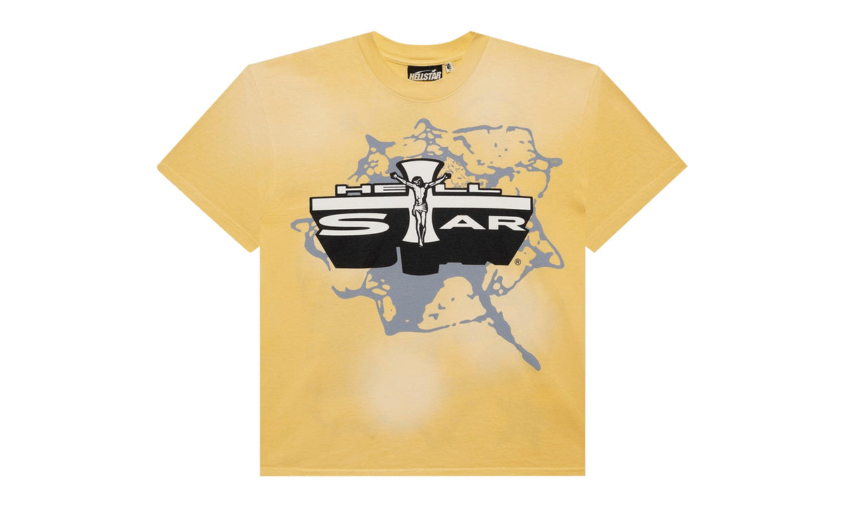 Hellstar Jesus T-Shirt Yellow