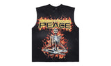 Hellstar Inner Peace Skeleton Sleeveless T-Shirt Black