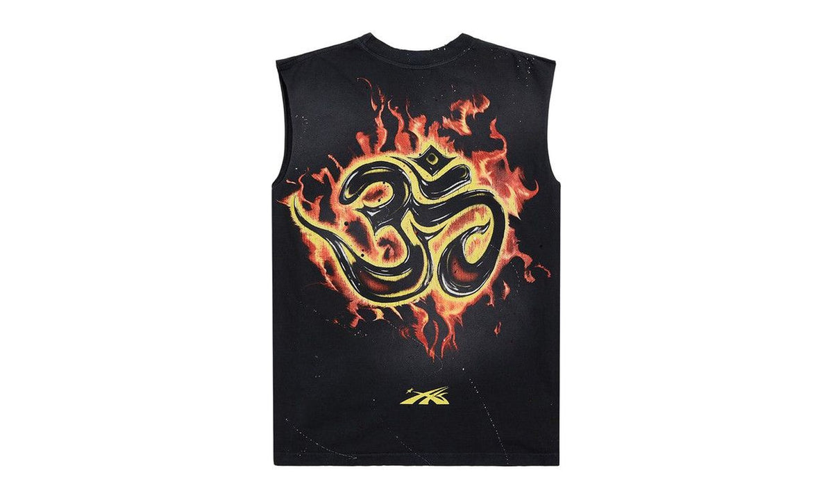 Hellstar Inner Peace Skeleton Sleeveless T-Shirt Black
