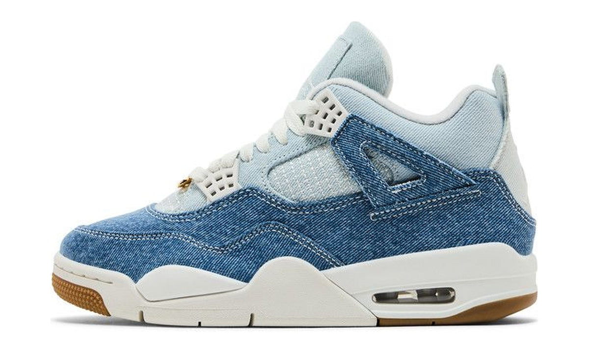 Wmns Air Jordan 4 Retro TEX Worn Blue Denim
