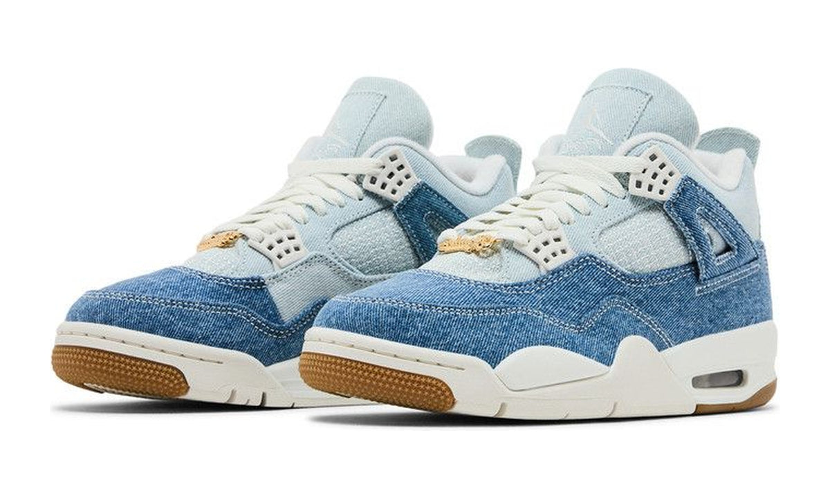 Wmns Air Jordan 4 Retro TEX Worn Blue Denim