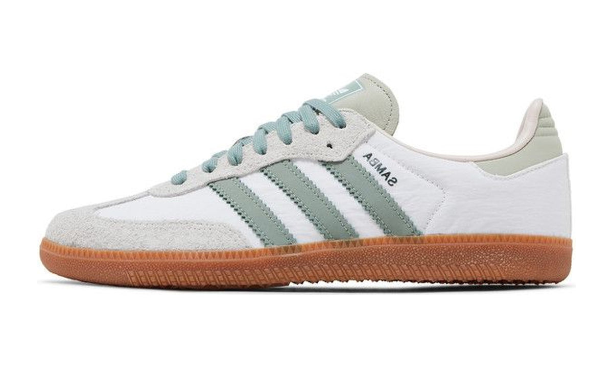 adidas Wmns Samba OG White Silver Green