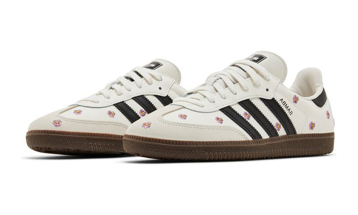 adidas Wmns Samba OG White Floral Embroidery