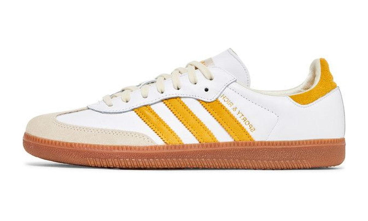 Sporty & Rich x adidas Samba OG White Bold Gold