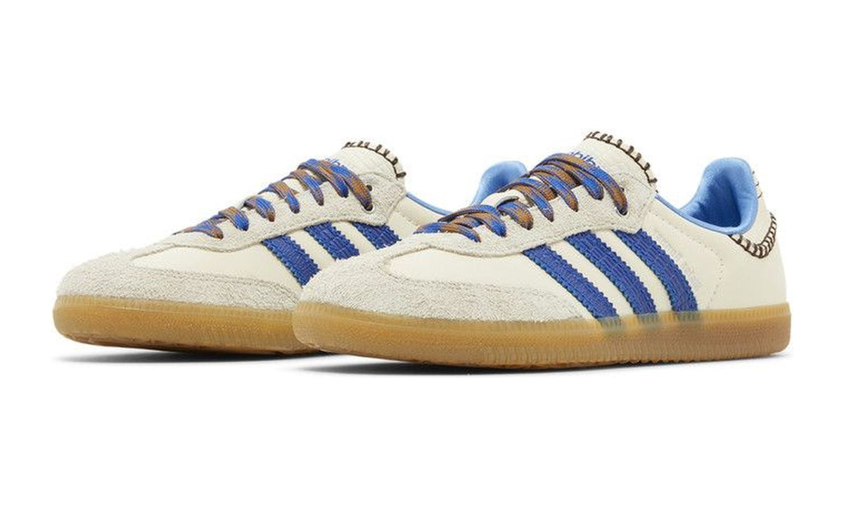 Wales Bonner x adidas Samba Nylon Wonder Clay Royal Blue