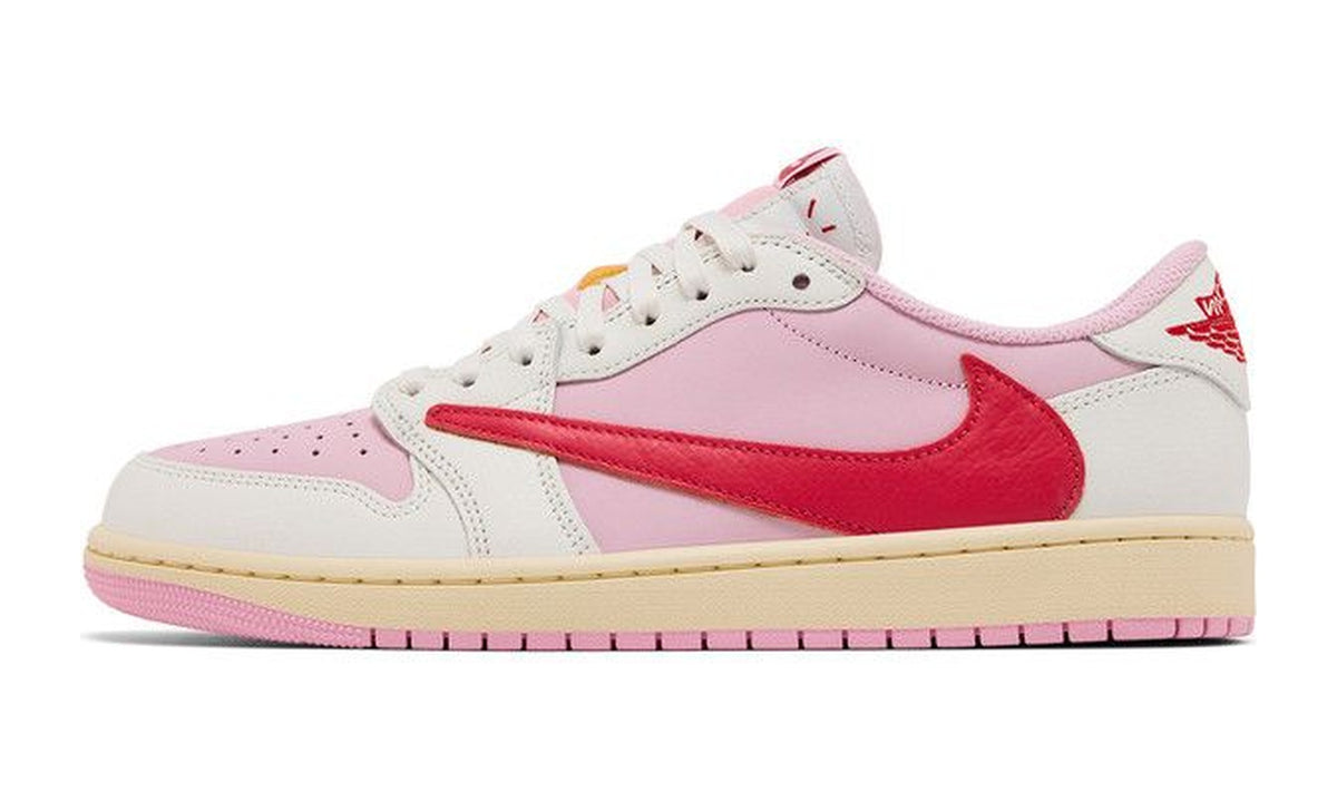 Travis Scott x Air Jordan 1 Retro Low OG Sail Tropical Pink