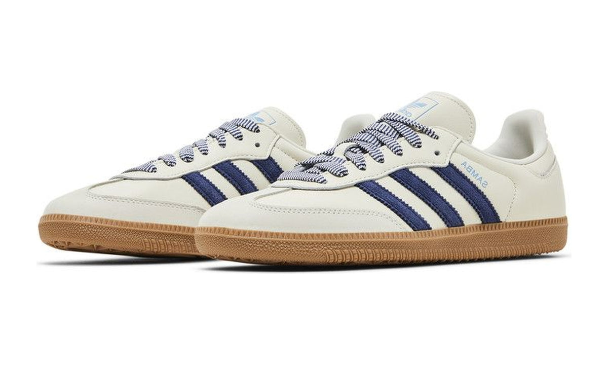 adidas Wmns Samba OG Off White Dark Blue