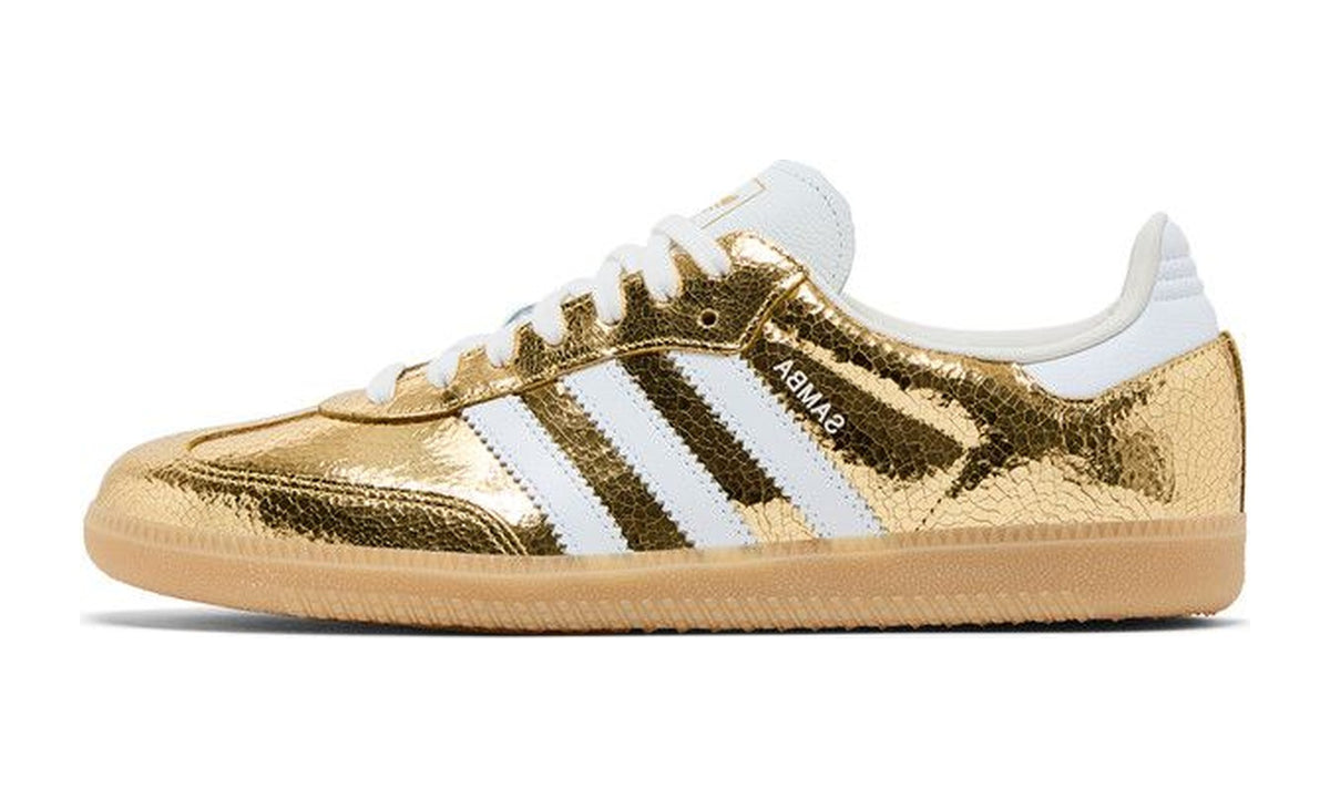 adidas Wmns Samba OG Cracked Metallic Pack - Gold