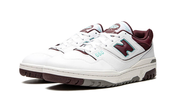 New Balance 550 Burgundy Cyan - BB550WBG