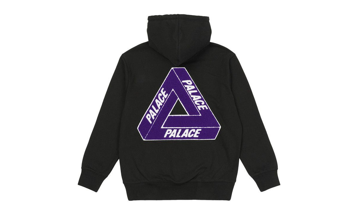Palace Tri-Chenille Hood Black
