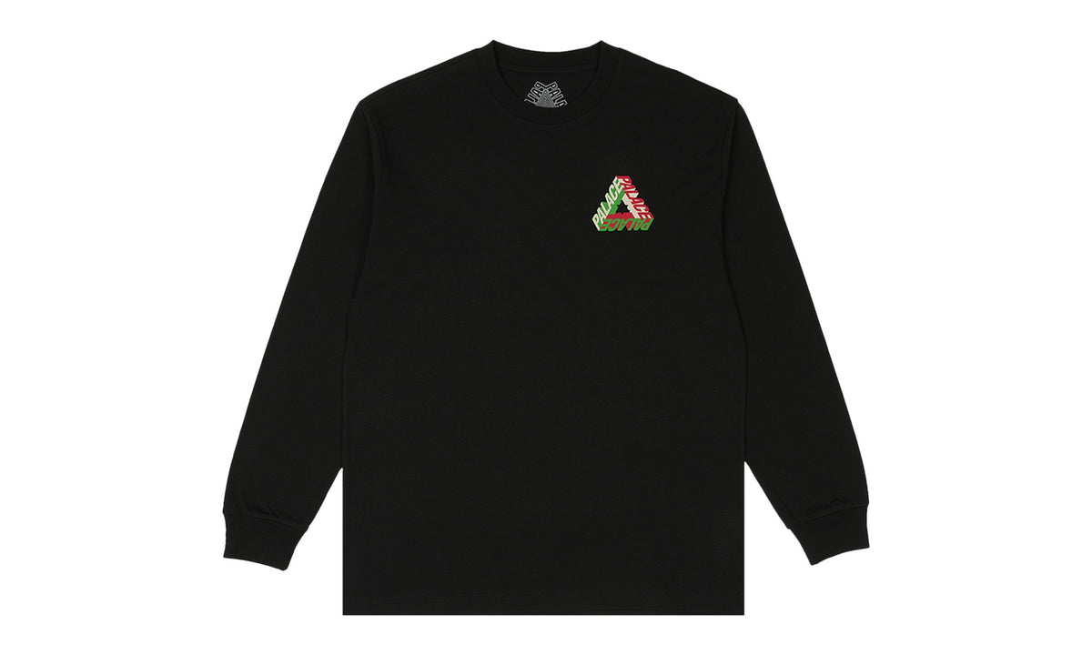 Palace P-3D Longsleeve Black