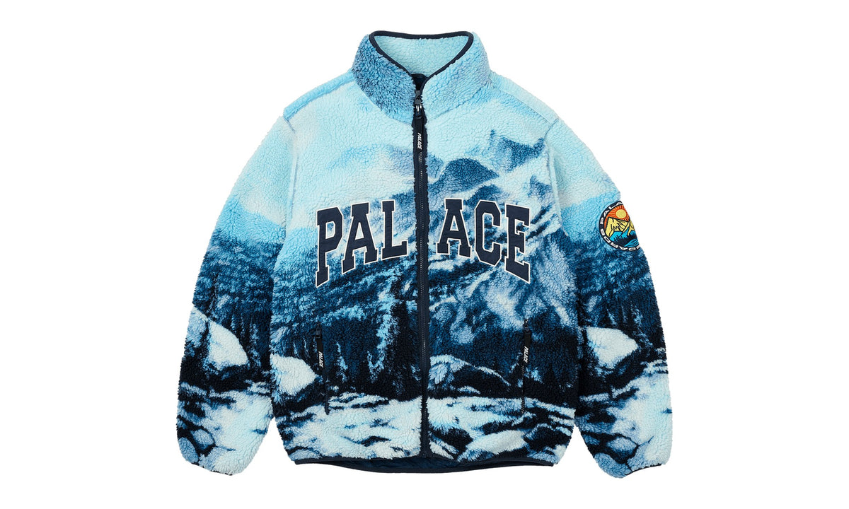 Palace Appalachian Funnel Fleece Palaska Blue
