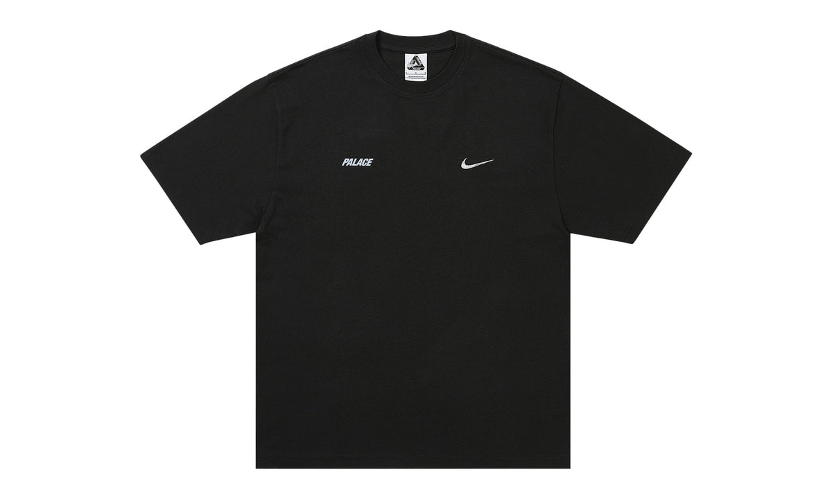 Palace x Nike Font Swoosh T-Shirt Black