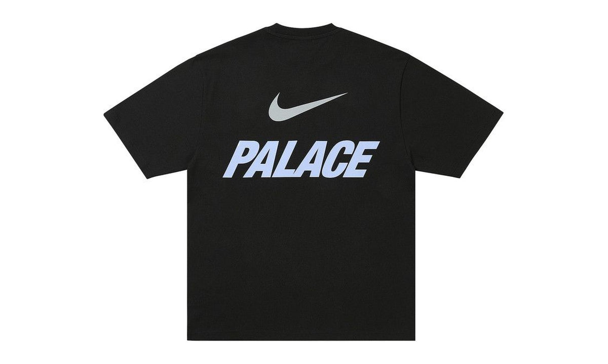 Palace x Nike Font Swoosh T-Shirt Black