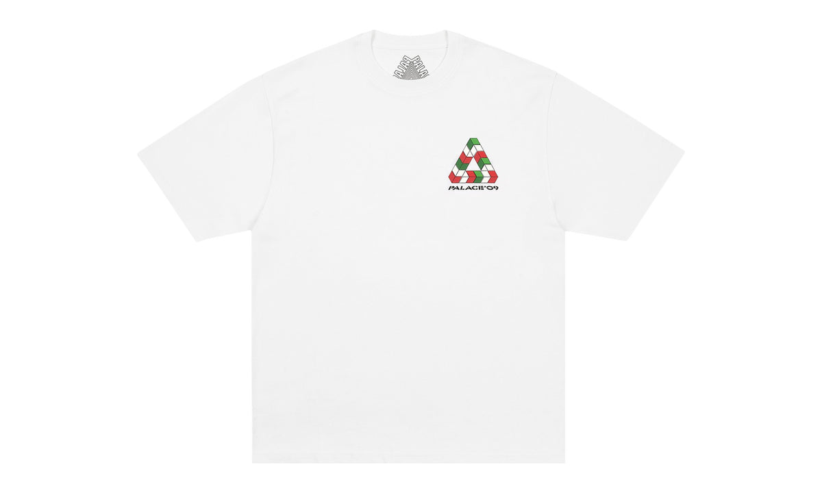 Palace 9 Tri-Ferg T-Shirt White