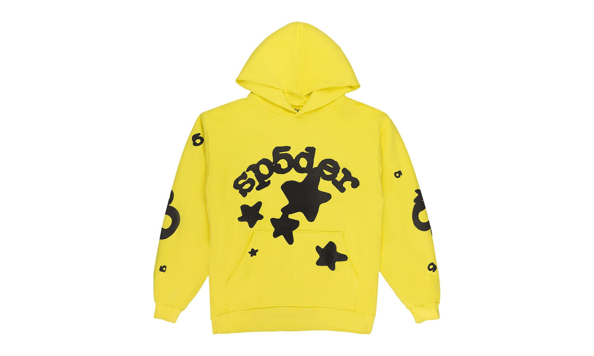 Sp5der Beluga Hoodie Yellow