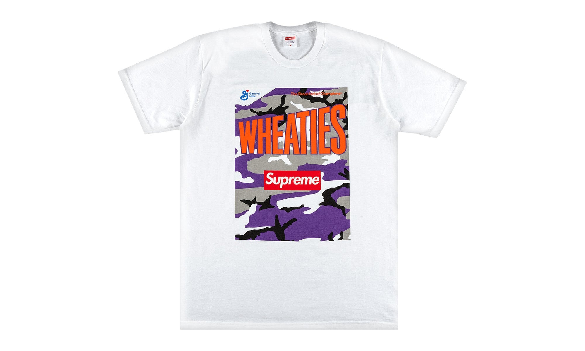 Supreme x Wheaties Tee White