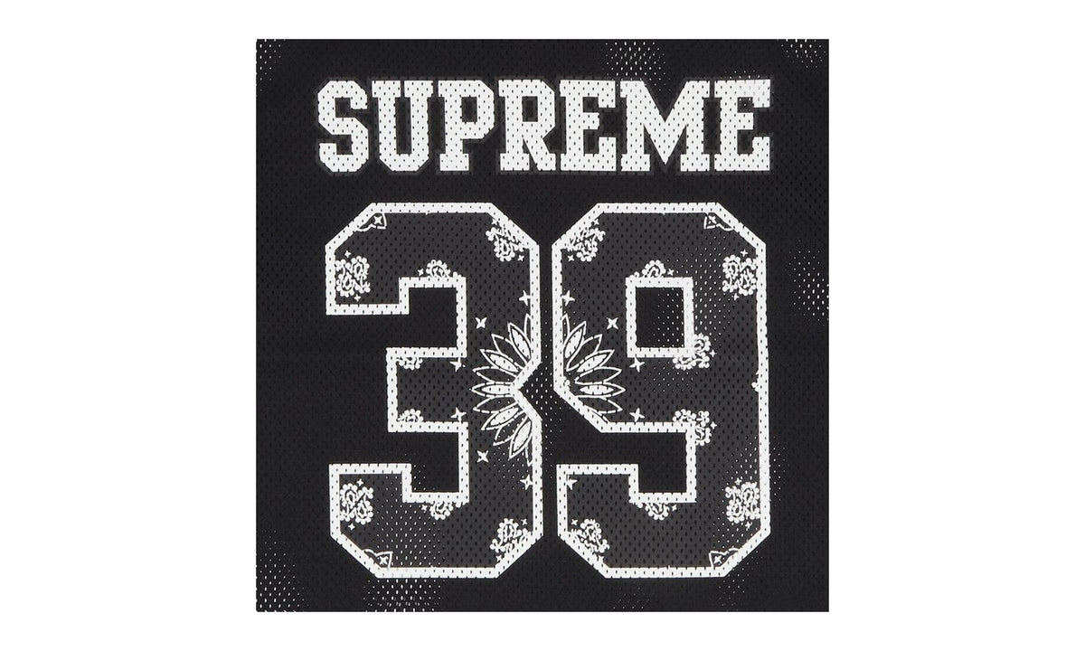 Supreme Bandana Football Jersey Black