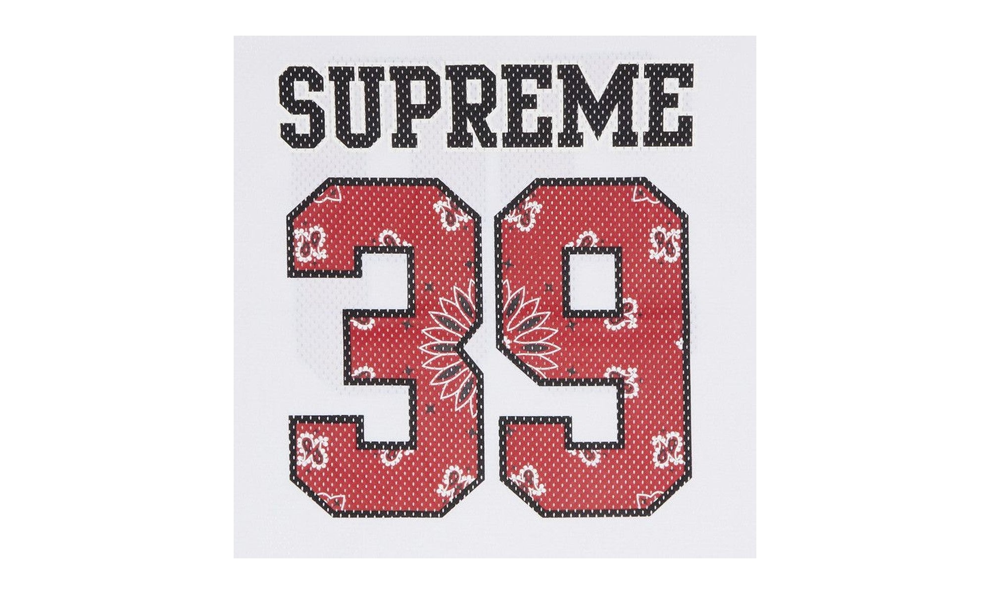 Supreme Bandana Football Jersey White kaufen | Shade Studios