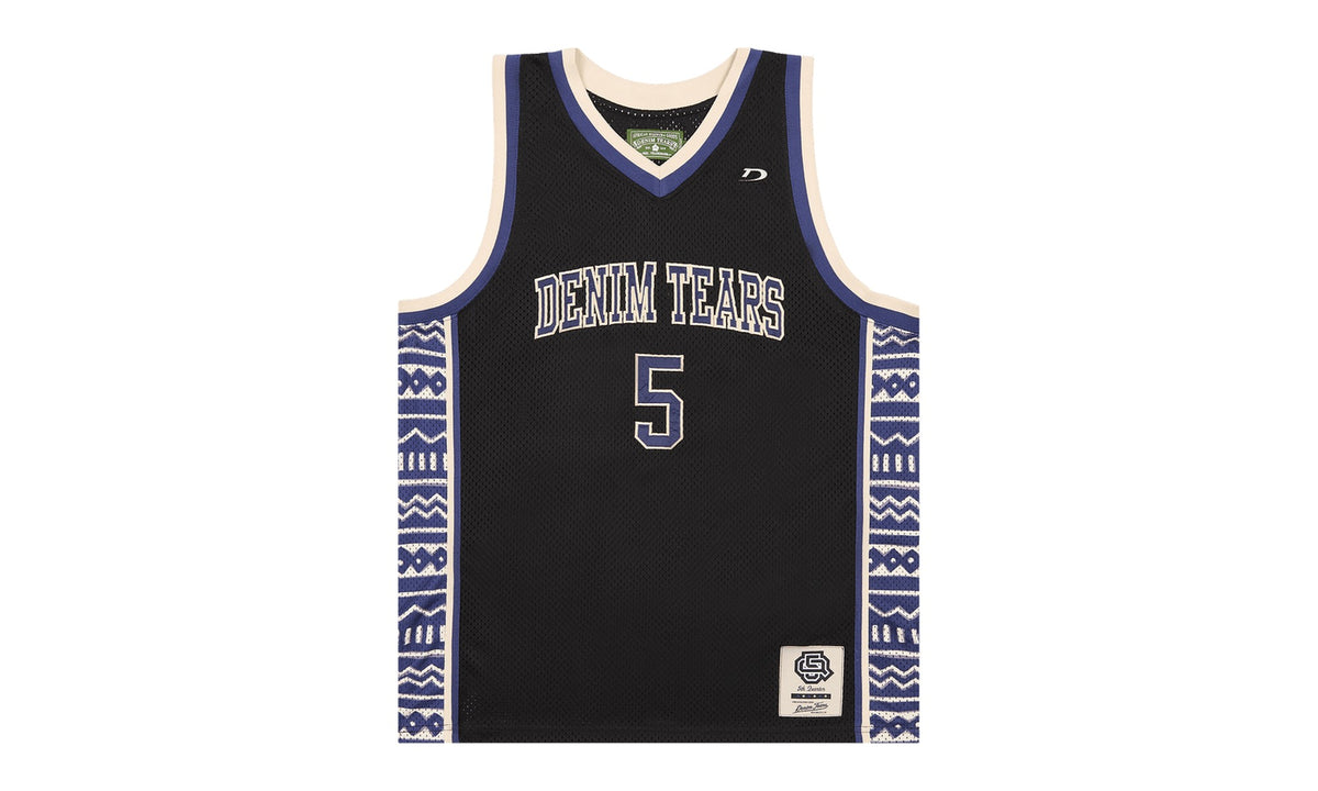 Denim Tears Game Jersey Black