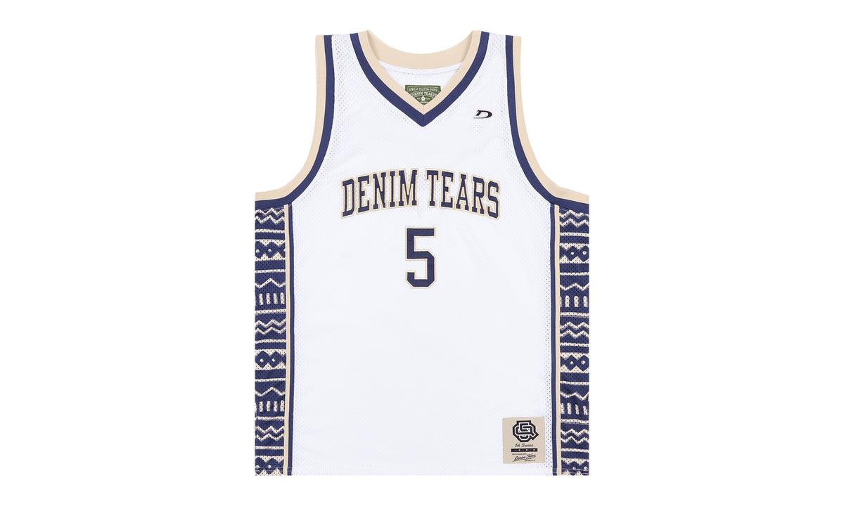 Denim Tears Game Jersey White
