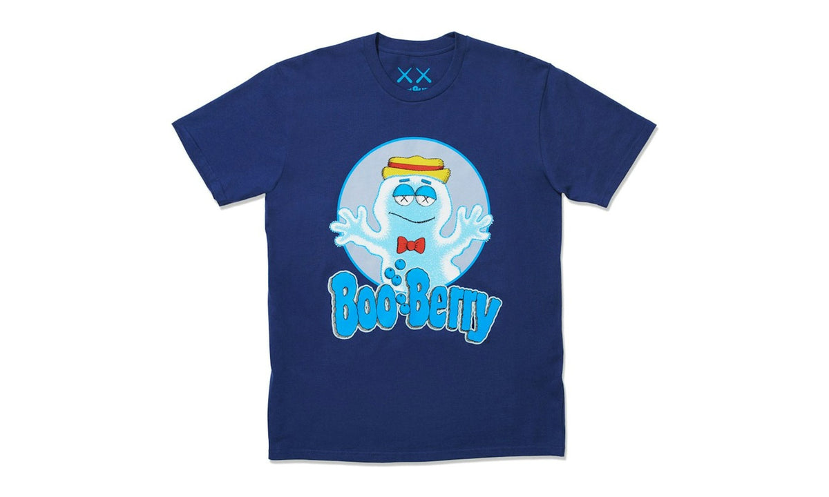 KAWS x Monsters Boo Berry T-shirt Blue