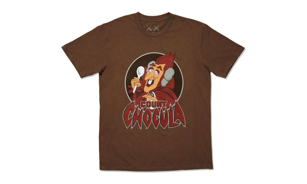 KAWS x Monsters Count Chocula T-shirt Brown