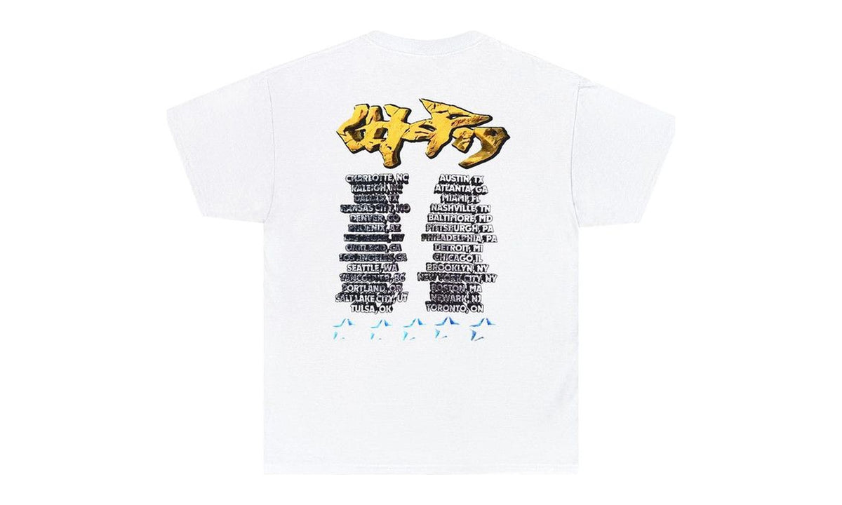 Cactus Jack by Travis Scott Utopia Tour Skitzo Circus Maximus Tee White