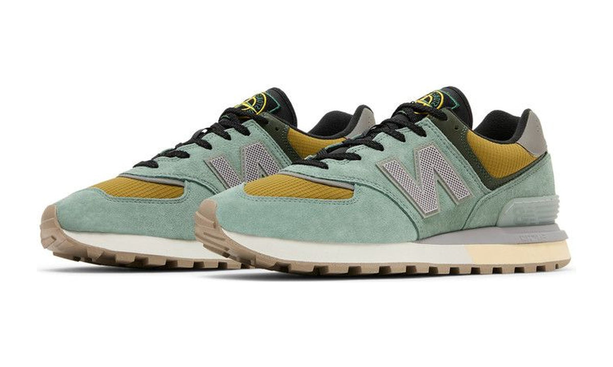 Stone Island x New Balance 574 Legacy Light Green