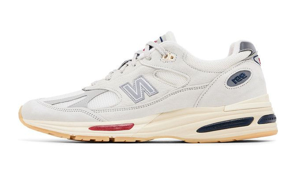 New Balance 991v2 Made in England Vintage Sport Pack - White