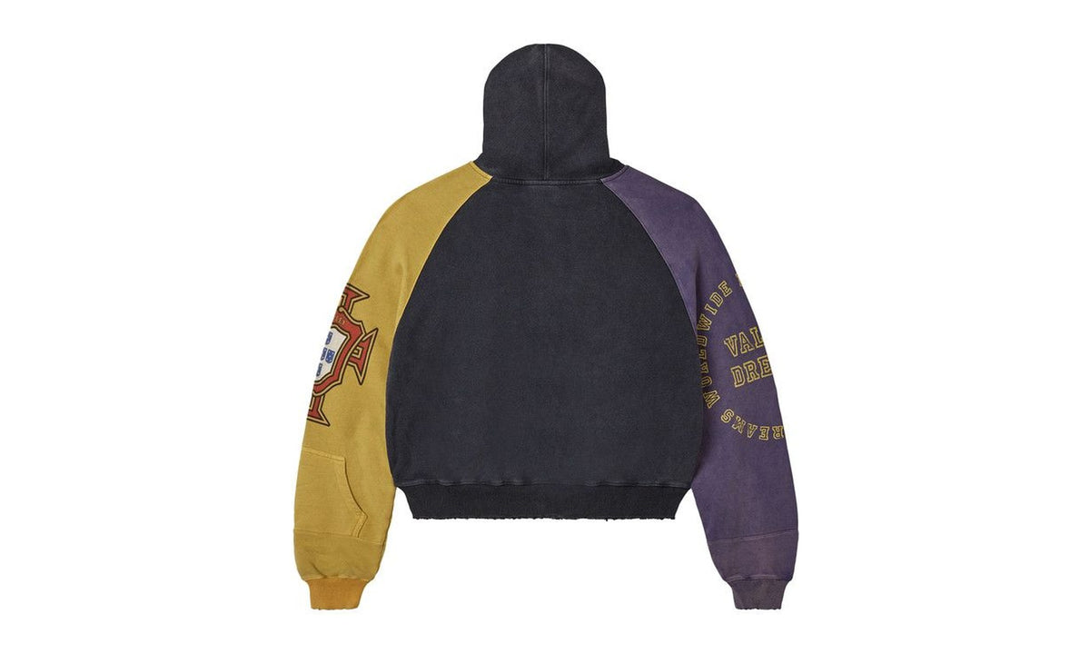 Vale Forever Crest Zip Up Purple/Black/Yellow