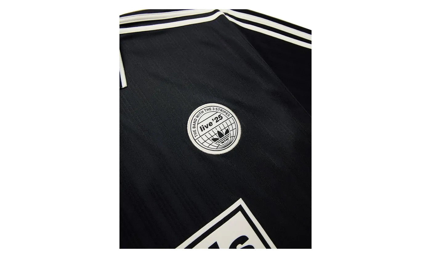 adidas x Oasis Tour Jacquard Jersey Black - KT3437