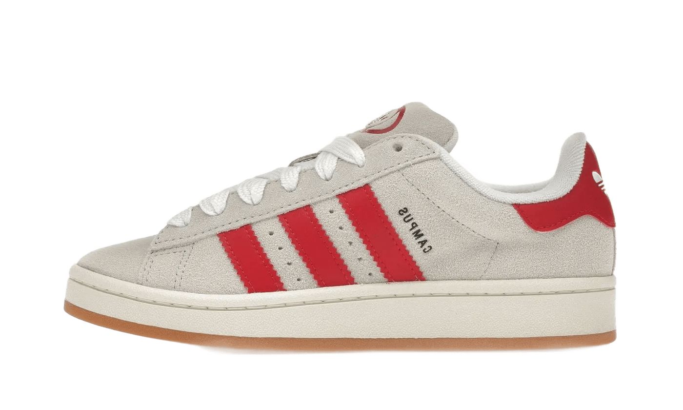 Adidas Campus 00s Crystal White Better Scarlet