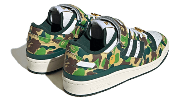 Adidas Forum 84 Low Bape 30th Anniversary Green Camo - ID4771