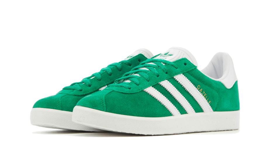 Adidas Gazelle 85 Green White Gold Metallic – limitierter Sneaker bei Shade Studios
