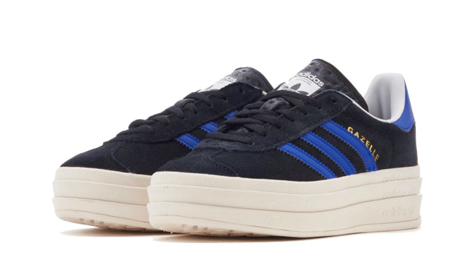 Adidas Gazelle Bold Core Black Lucid Blue – limitierter Sneaker bei Shade Studios