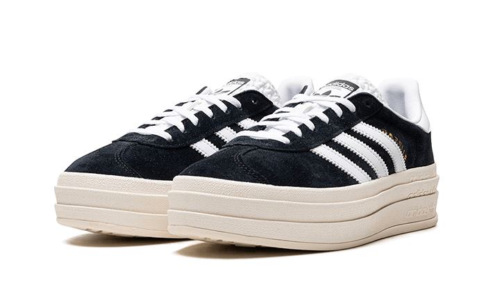 Adidas Gazelle Bold Core Black White – limitierter Sneaker bei Shade Studios