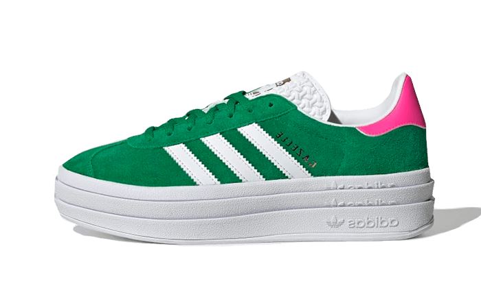 Adidas Gazelle Bold Green Lucid Pink – limitierter Sneaker bei Shade Studios