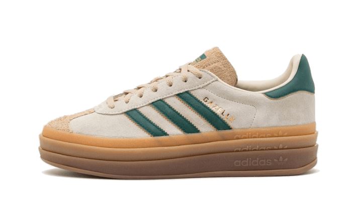 Adidas Gazelle Bold Magic Beige Collegiate Green – limitierter Sneaker bei Shade Studios